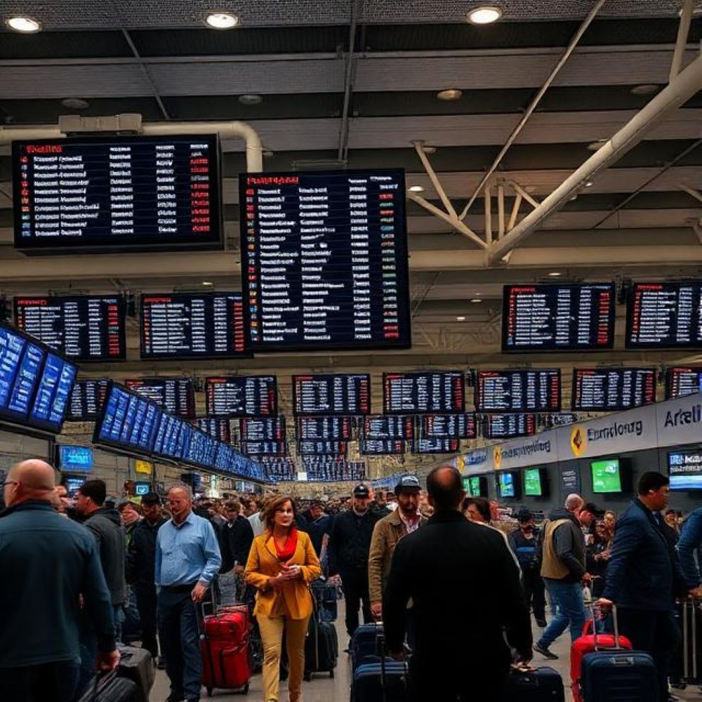 Travel Chaos as Spirit Airlines Shuts Down Operations, Leaving Thousands Stranded
