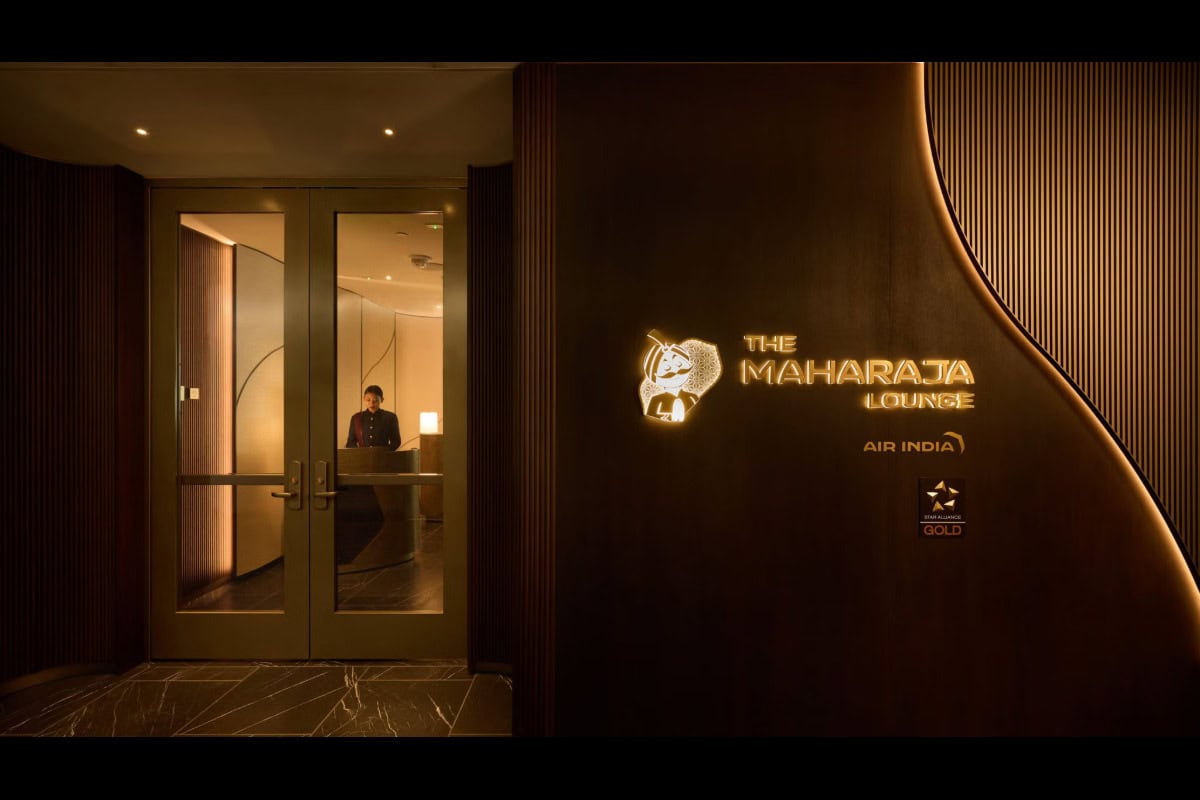 Experience Luxury at the New Air India Maharaja Lounge in San Francisco