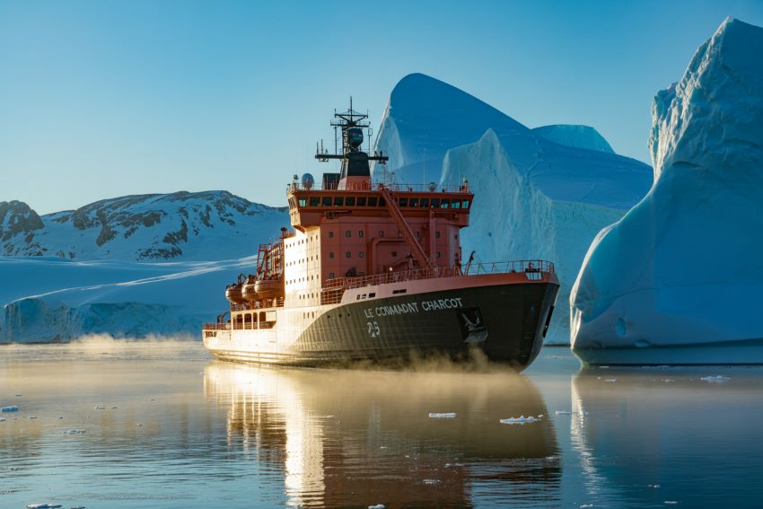 Unveiling the Remarkable Revamp of Le Commandant Charcot at Damen Shipyard: Ready for Arctic Exploration