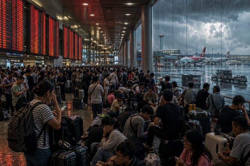 Aviation Chaos in Asia: Flight Disruptions Leave Travelers Stranded