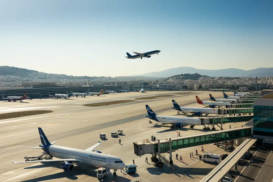 Growth Continues at Athens Airport Amid Global Challenges: A Look at Passenger Trends