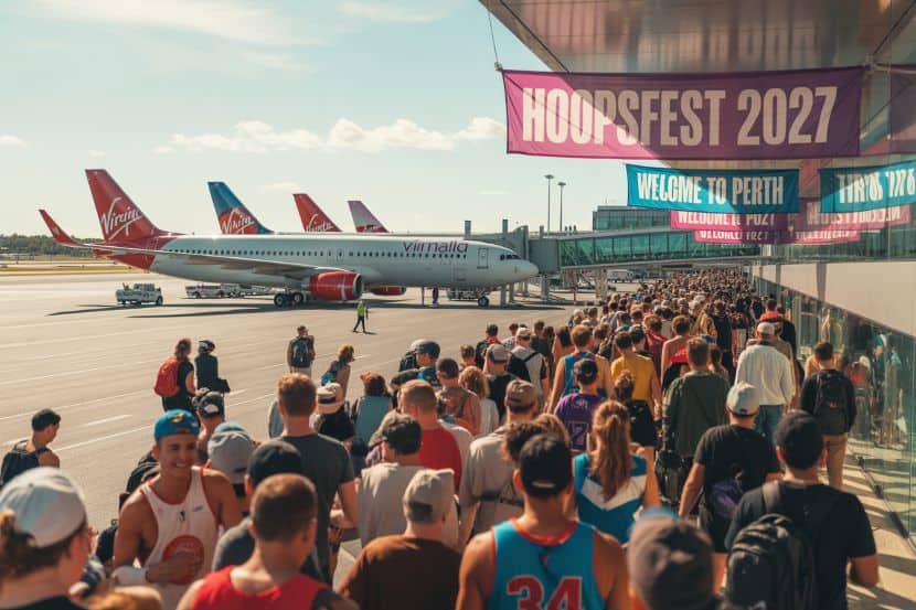 Explore Perth: Virgin Australia Boosts Flight Services for HoopsFest 2027
