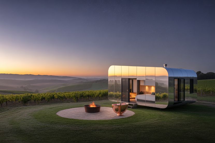 Experience Off-Grid Luxury in Australia: DSTNTN Mirror Homes for 2026