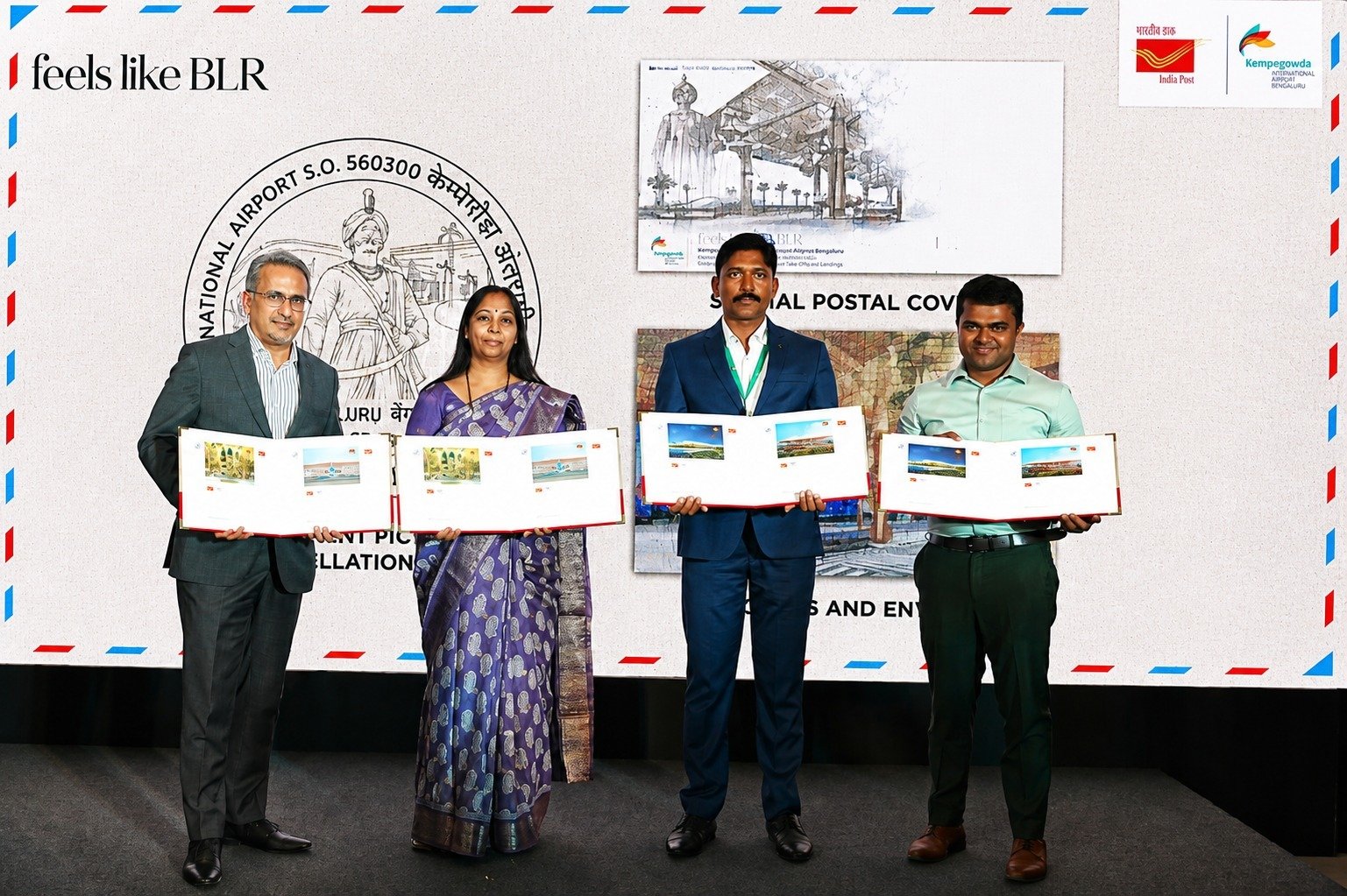 Bengaluru’s BLR Airport Celebrates 18 Years with Unique Postal Tribute