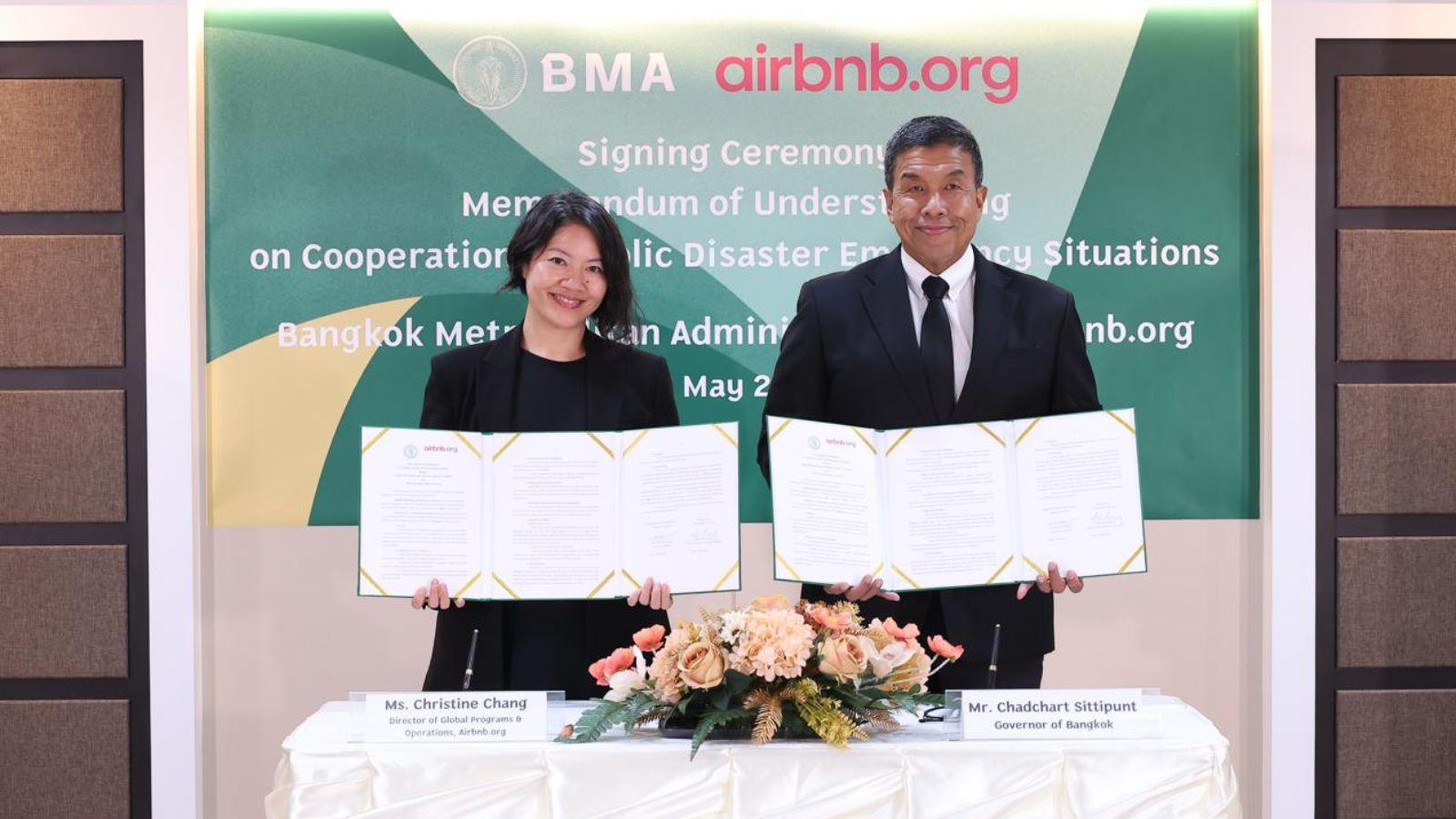 Bangkok Partners with Airbnb.org for Enhanced Disaster Housing Solutions