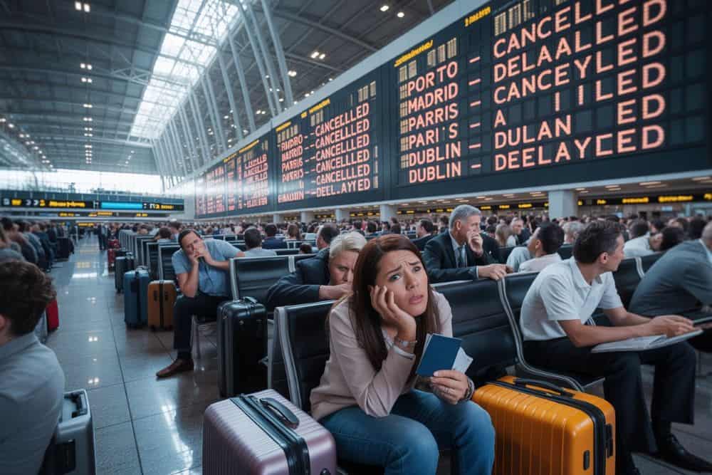 Travel Chaos at Boston Logan: Over 200 Delays and Cancellations Affecting Flights to the US, Canada, and Europe