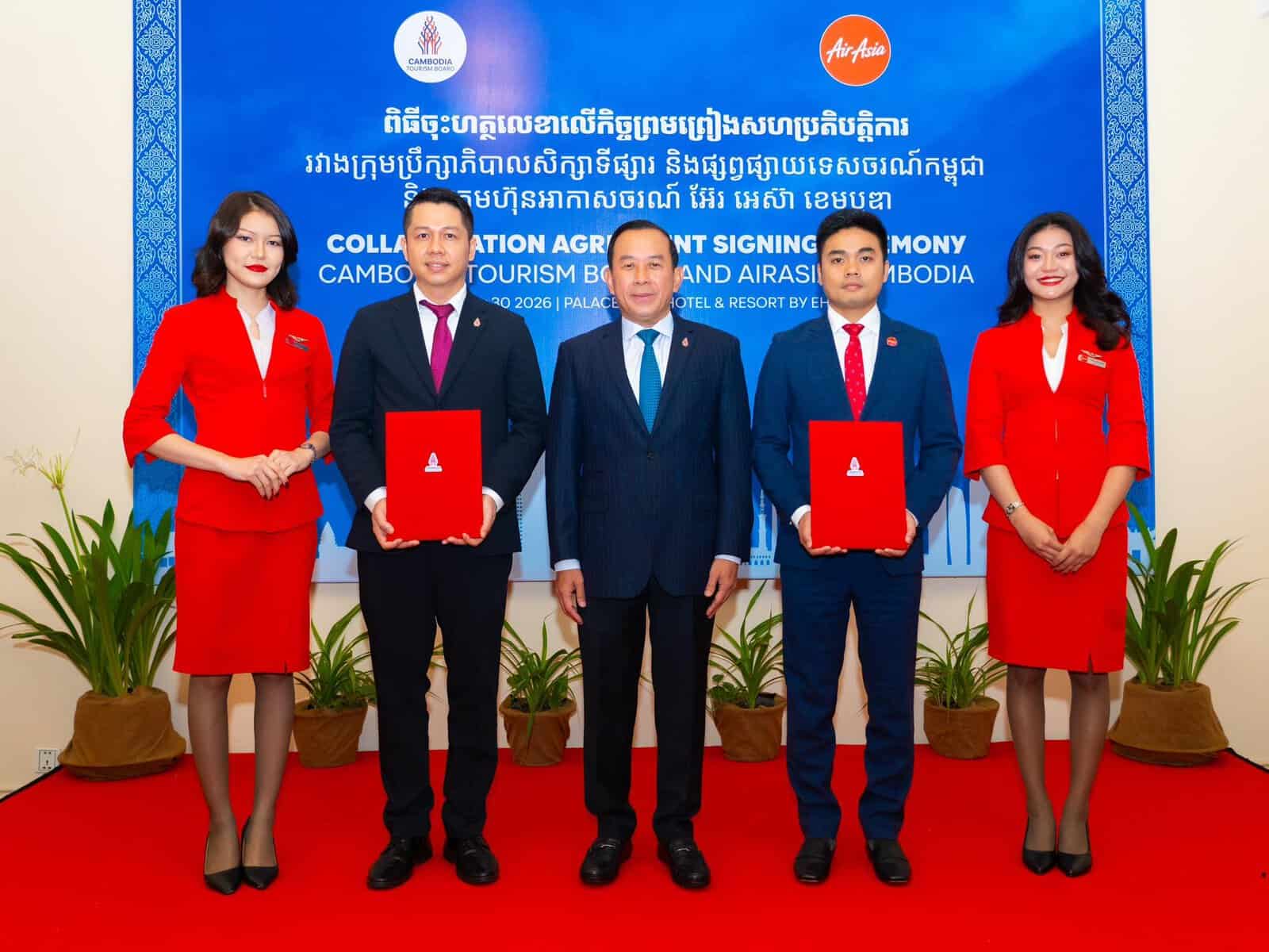 Boosting Cambodia’s Tourism: New Partnership Between Cambodia Tourism Board and AirAsia Cambodia