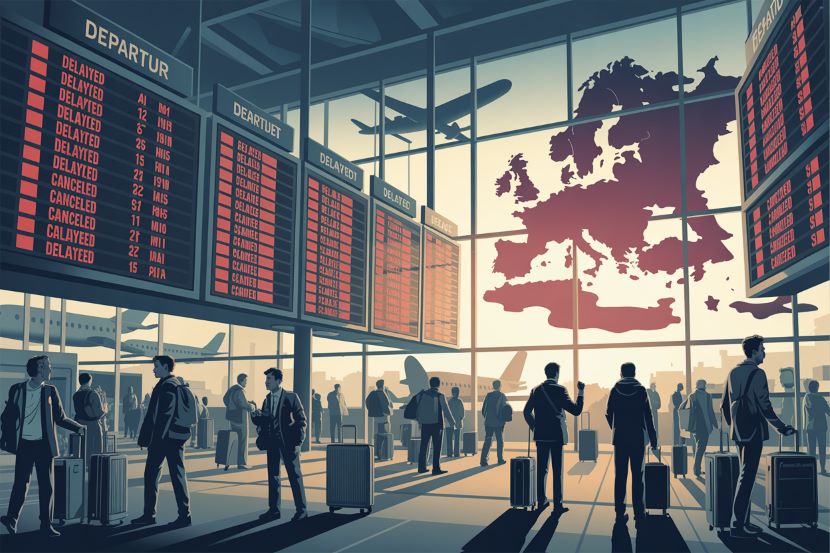 Travel Woes Across Europe: Delays and Cancellations Affect Major Airlines and Airports