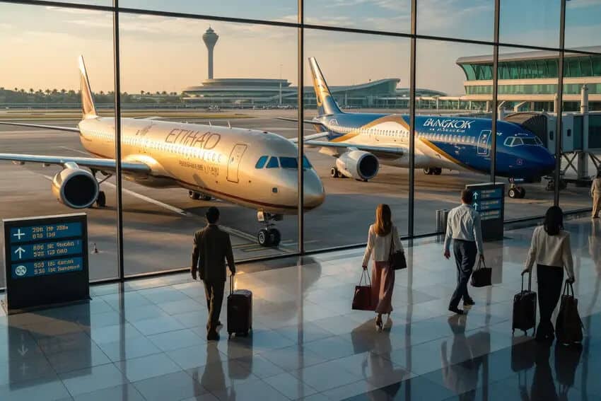 Etihad Airways and Bangkok Airways Forge Groundbreaking Frequent Flyer Alliance