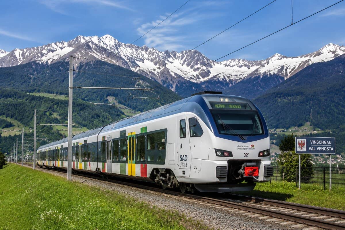 South Tyrol Welcomes ETR 160 Coradia Stream Trains: A Green Revolution in Alpine Travel