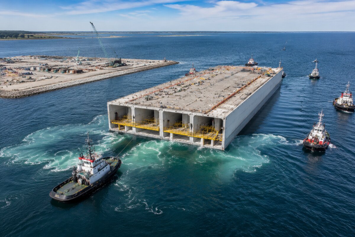 Historic Progress for Denmark and Germany as Fehmarnbelt Tunnel's First Section Immersed