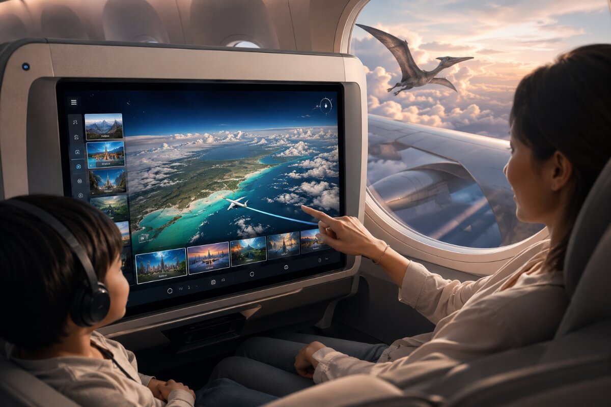 EVA Air Enhances Passenger Experience with Panasonic Arc 3D In-Flight Entertainment