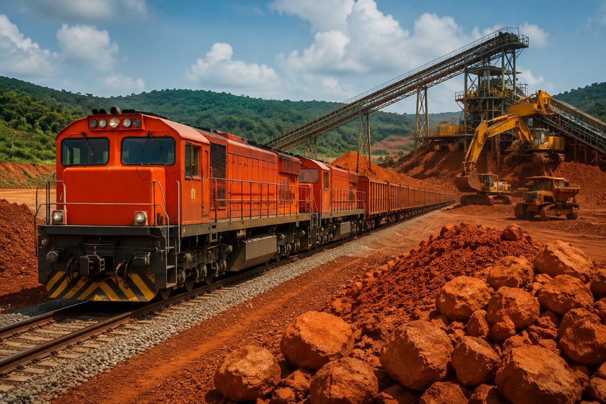 Cameroon’s Bauxite Export Aspirations Enhance with New Chinese Locomotives