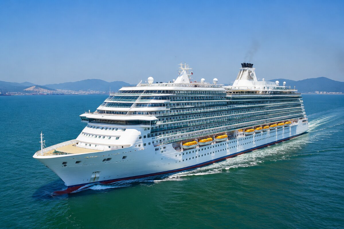 China’s Historic First Sea Trial of the Adora Flora City Cruise Ship