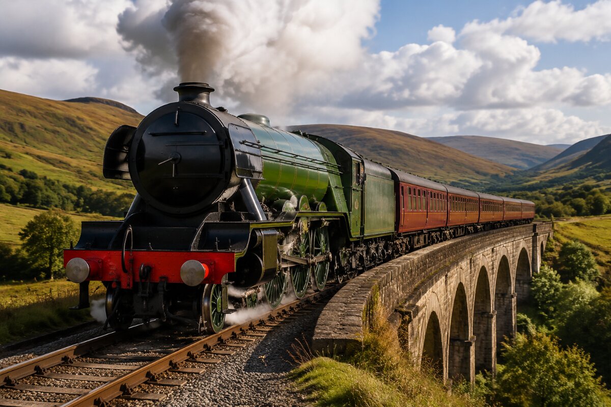 Experience the Historic Flying Scotsman: A Steam Railway Journey Across the UK in 2026