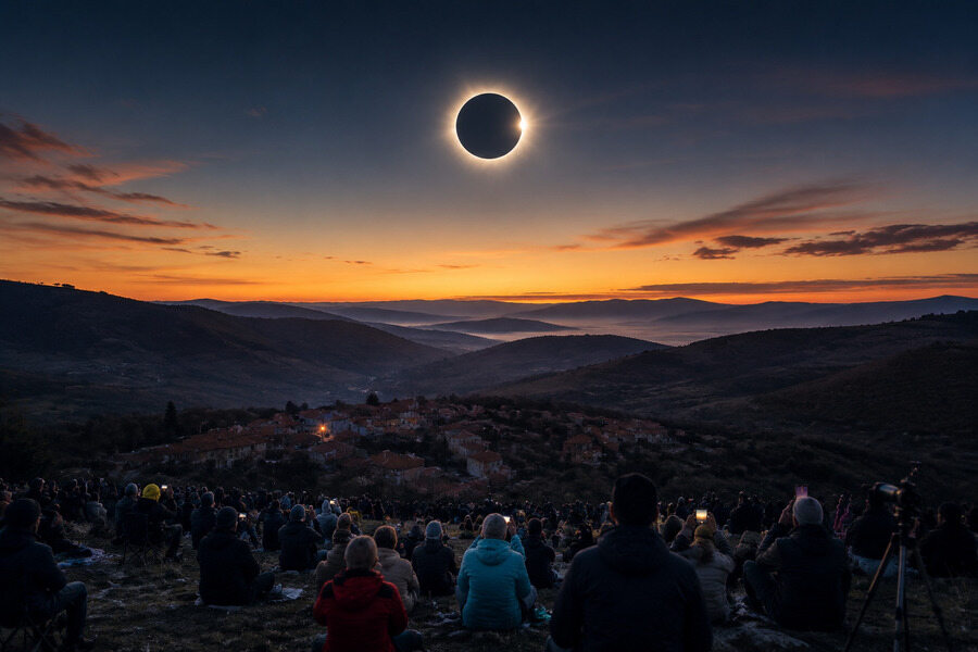 Portugal’s Bragança Braces for Rare Total Solar Eclipse, Driving Record-Breaking Tourism and Full Capacity at Montesinho Natural Park Lodgings