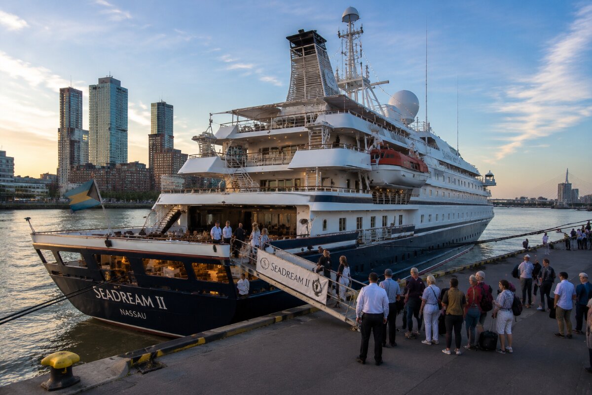 Luxury Awaits: SeaDream II Makes Its Debut in Rotterdam