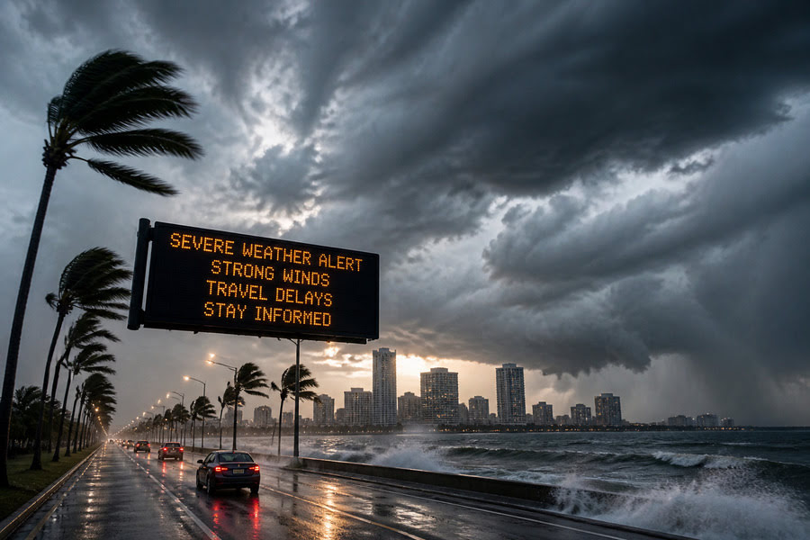 Gulf Coast Prepares for Severe Weather and Potential Travel Disruptions After Devastating Midwest Storms