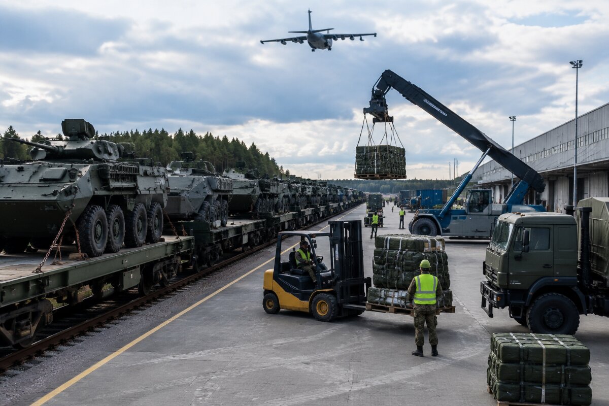 Lithuania Unveils Major Military Mobility Hub to Enhance NATO Rail Logistics in the Baltics