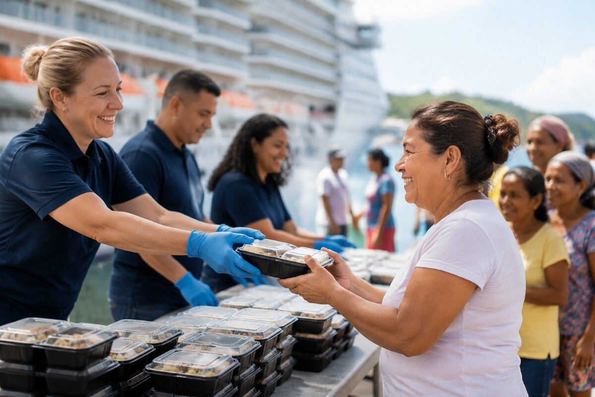 Honduras Leads the Way as Carnival Launches Meal Donation Program in Latin America