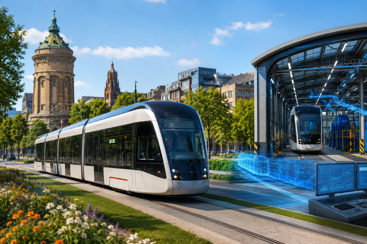 Mannheim Takes Center Stage in Europe’s Smart Mobility with New Tram Developments