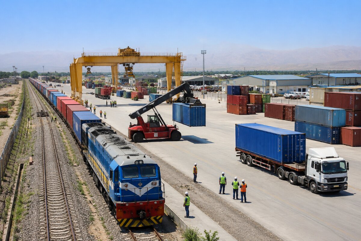 Afghanistan Unveils New Dry Port Terminal to Enhance Rail Freight Efficiency