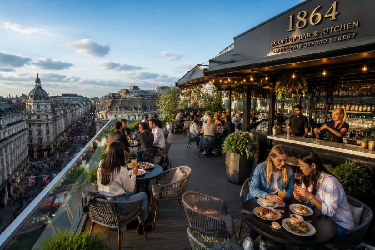 Discover the 1864 Rooftop Bar & Kitchen: A New Gem in Central London
