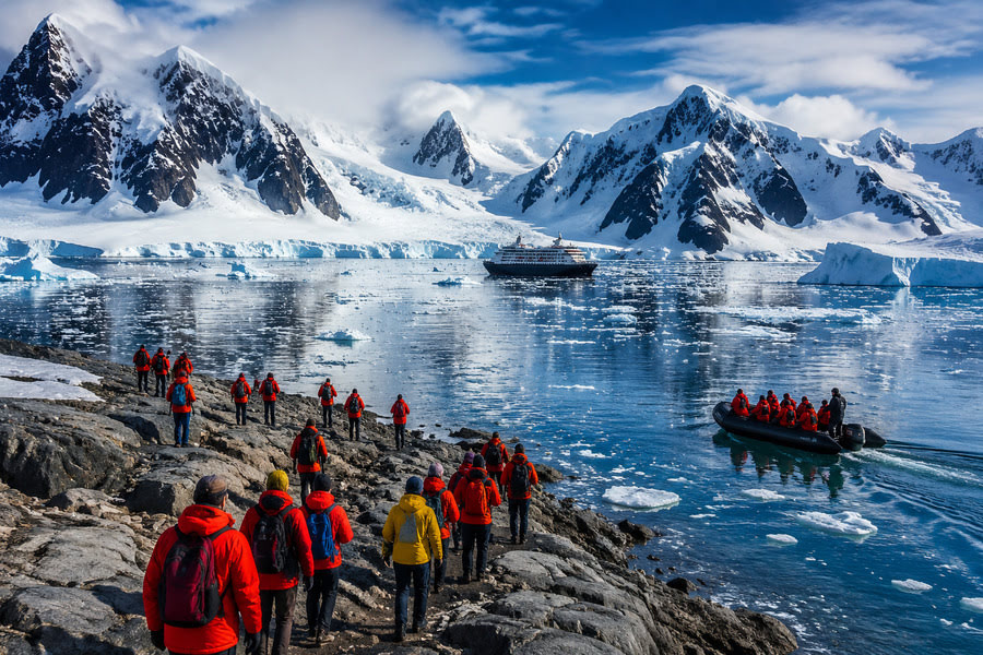 Antarctica: A Tourist Wonderland at Risk Amidst Environmental Challenges