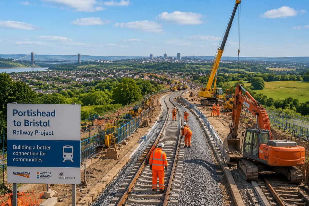 UK’s £200 Million Portishead to Bristol Railway Project: A New Era for Travel in Western England