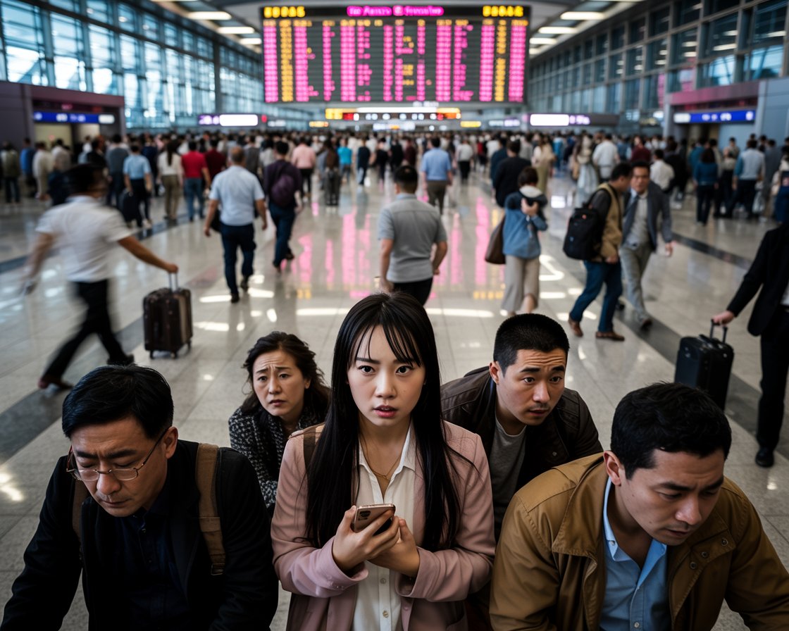 Air Travel Disruptions in China: 535 Flights Delayed and 85 Canceled