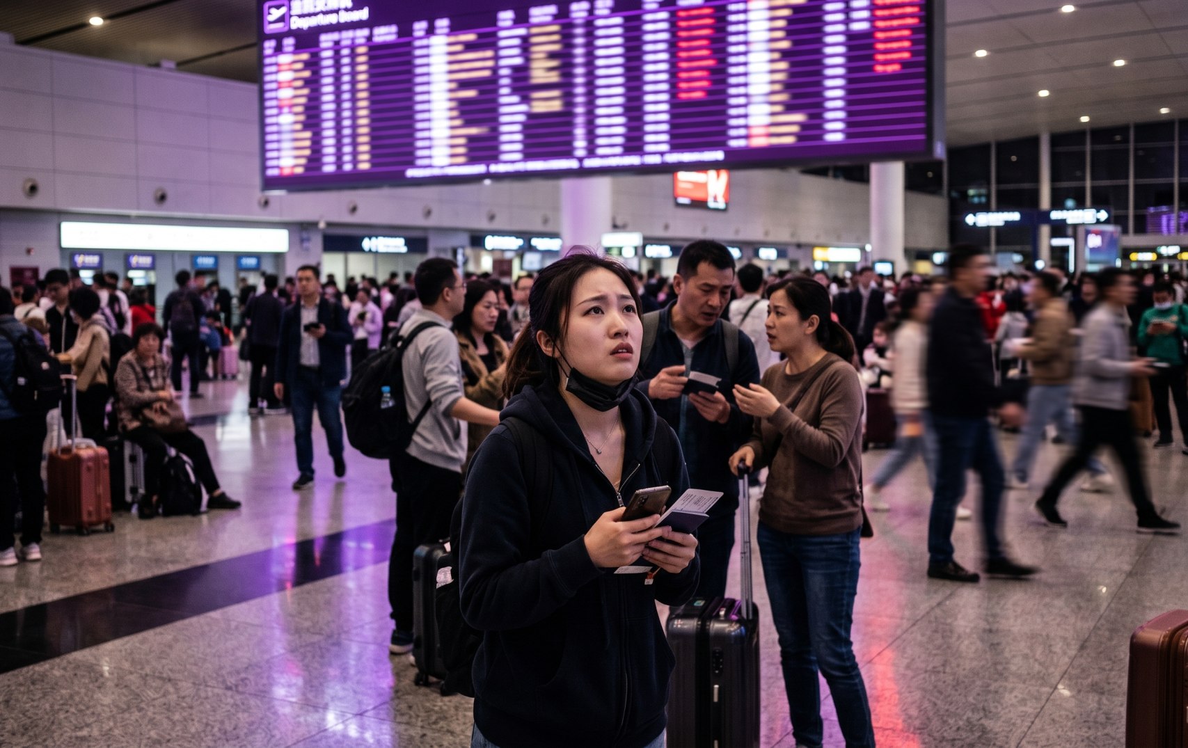 Travel Disruptions Hit Major Chinese Airports: Thousands Affected Amid Flight Cancellations