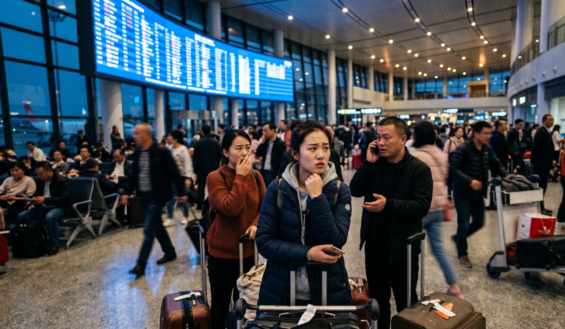 Travel Disruptions Across China: Flight Delays and Cancellations Impacting Passengers