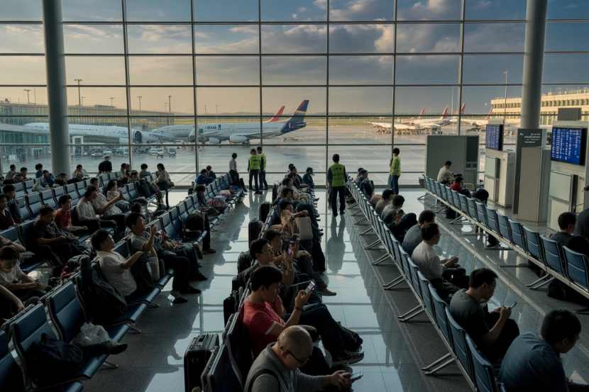 Travel Disruptions Mount at Chongqing Jiangbei International Airport Amid 21 Flight Cancellations