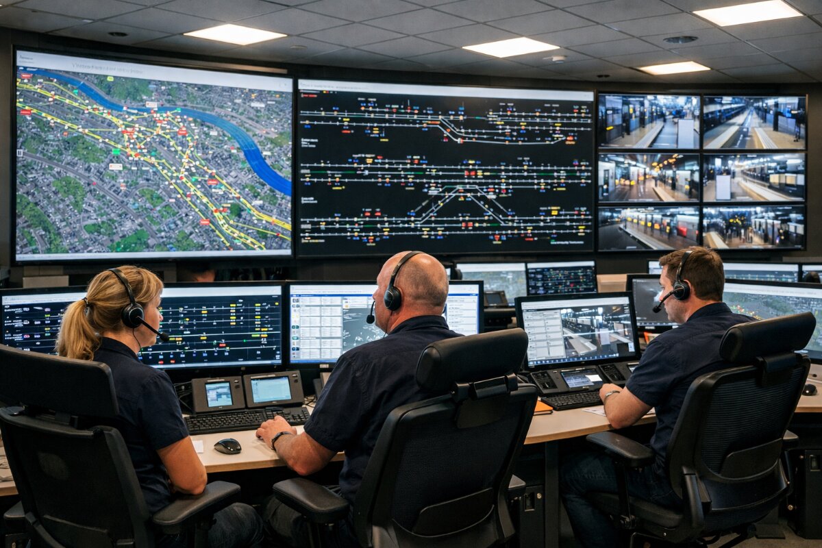 Revolutionizing Urban Transit: Tyne and Wear Metro Upgrades Control Room with Advanced Technology