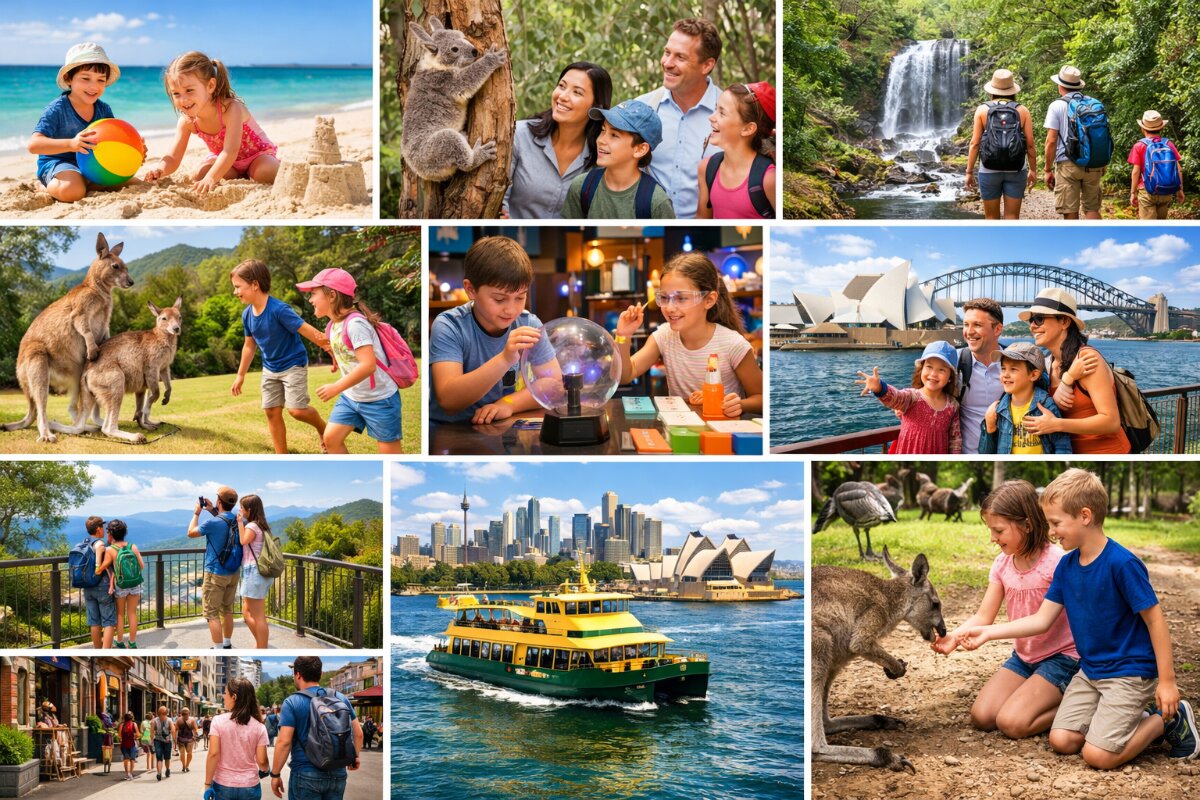 Top 10 Family-Friendly Destinations in Australia: Beaches, Wildlife, and Interactive Adventures