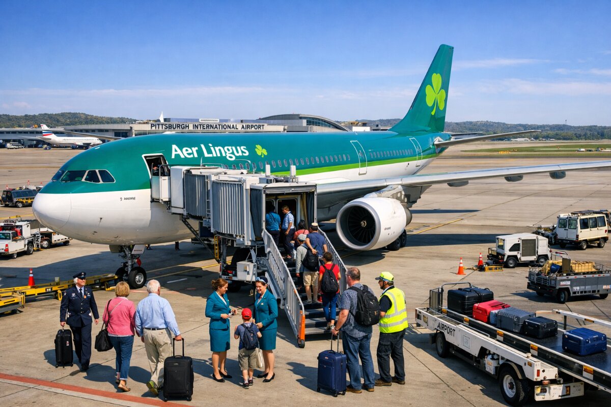 Aer Lingus Unveils Nonstop Flights from Pittsburgh to Dublin Starting May 25, 2026