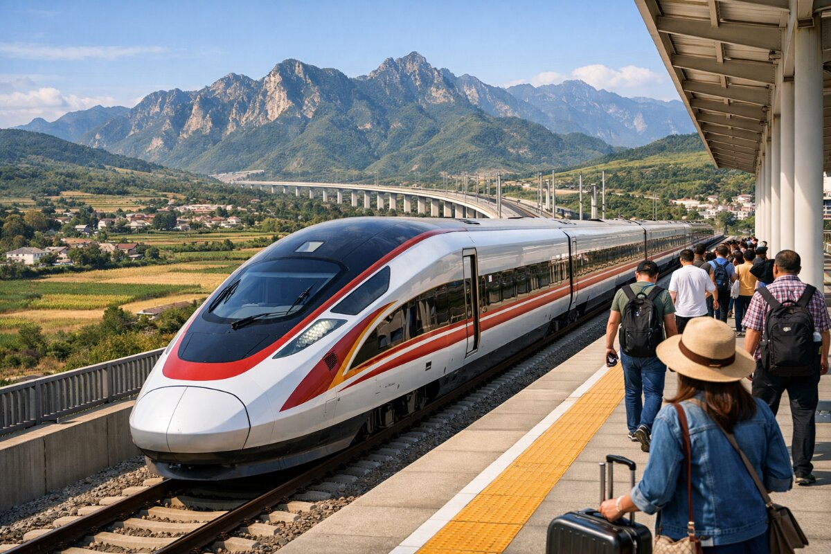 Discover Northern Shaanxi with the New Xi’an–Yan’an High-Speed Railway