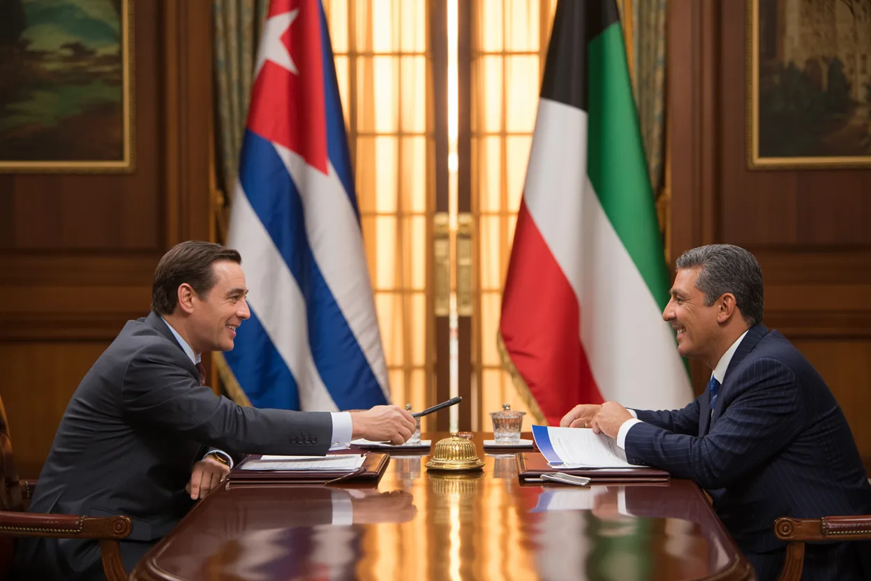 Cuba and Kuwait Forge Stronger Ties: A New Chapter in Diplomacy and Collaboration
