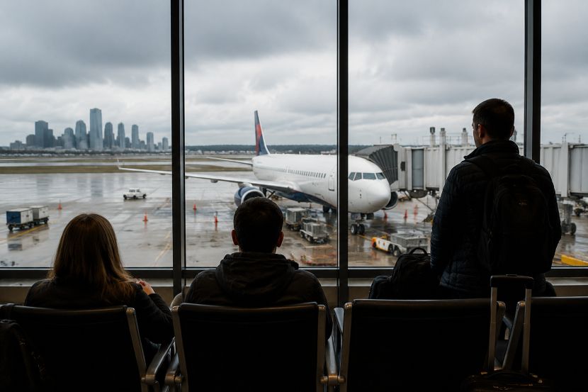 Delta Airlines Faces Major Travel Disruptions: 25 Flights Cancelled and 179 Delayed
