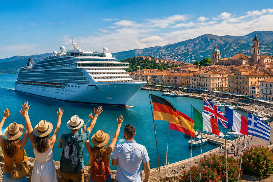 Germany Joins Spain, Italy, UK, France, and Greece in Boosting European Cruise Tourism
