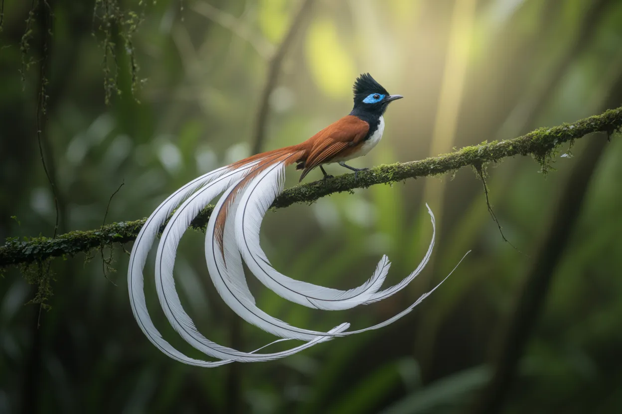 Explore the Ecotourism Growth in Huangshan City and Bangxia Village: Discover How the Asian Paradise Flycatcher is Attracting Nature Lovers Across China