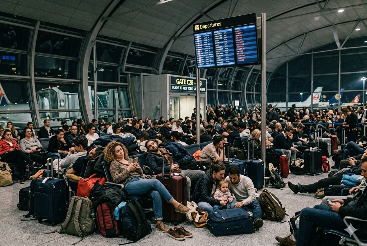 Travel Woes: Major Flight Cancellations Shake Saudi Arabia's Aviation Network