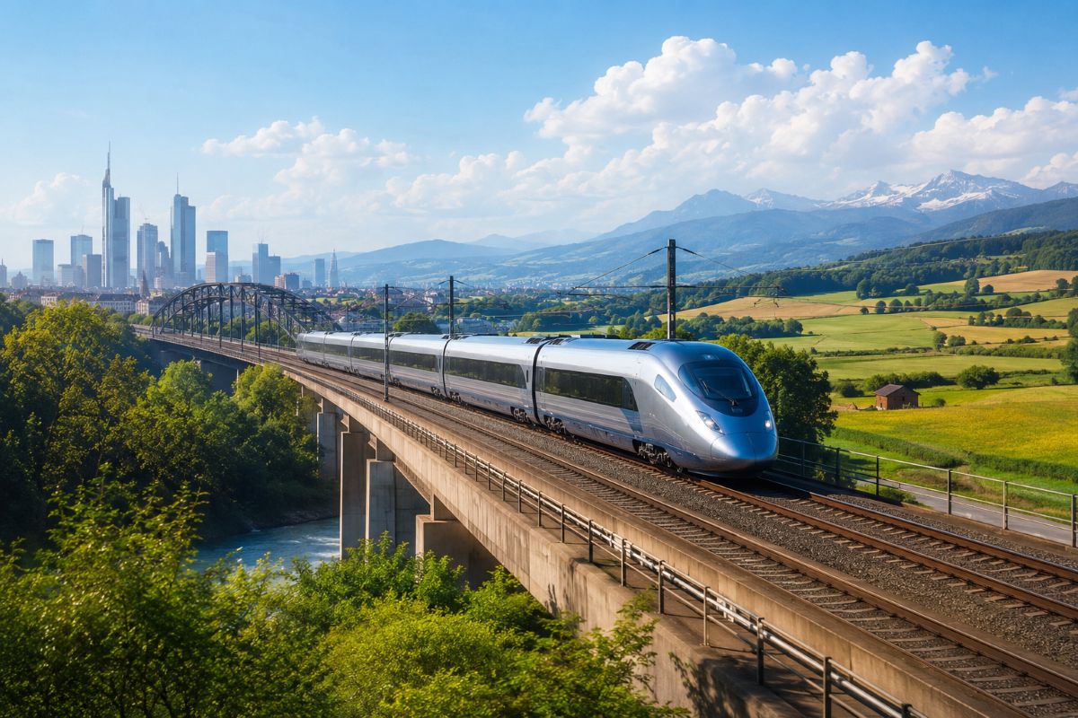 Germany Enhances European High-Speed Rail Network Vision Alongside Other Member Nations