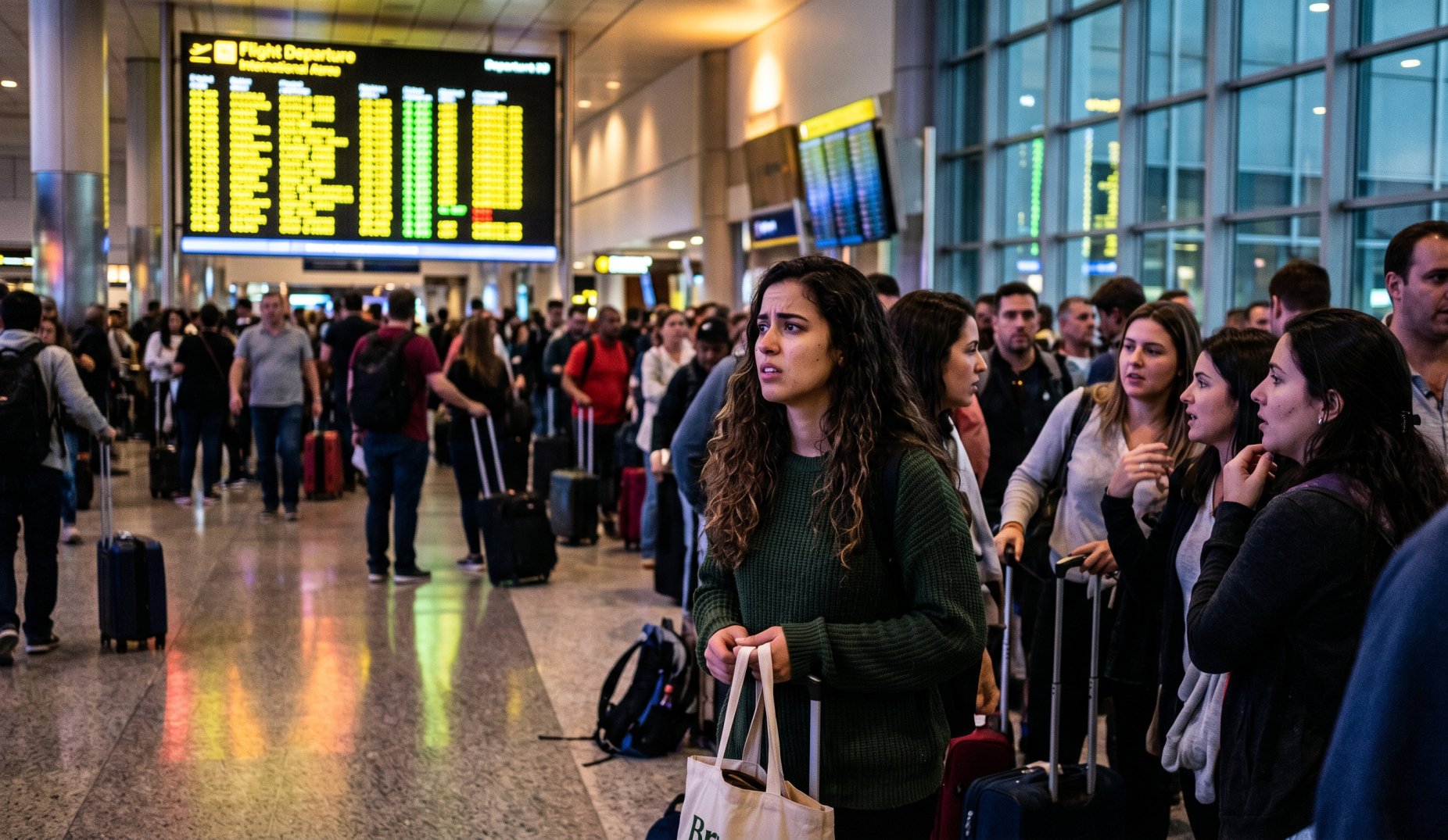 Travelers Encounter Delays at Guarulhos Airport as Major Airlines Experience Disruptions