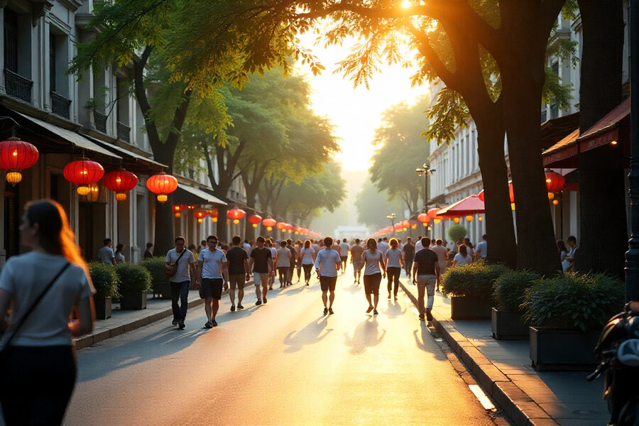 Hanoi’s 40-Degree Heatwave Challenges Tourists and Locals Alike