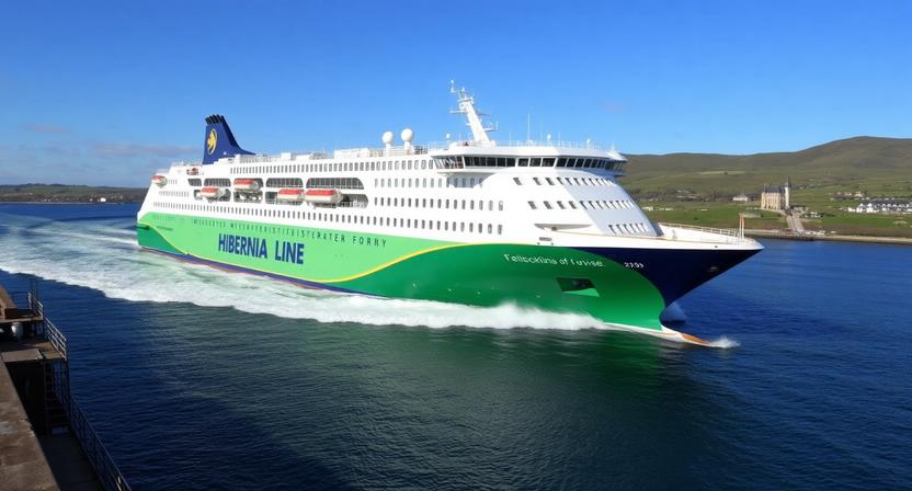 Hibernia Line Unveils Year-Round Ferry Service Connecting Ireland and France, Sparking Opportunities for Travel and Tourism
