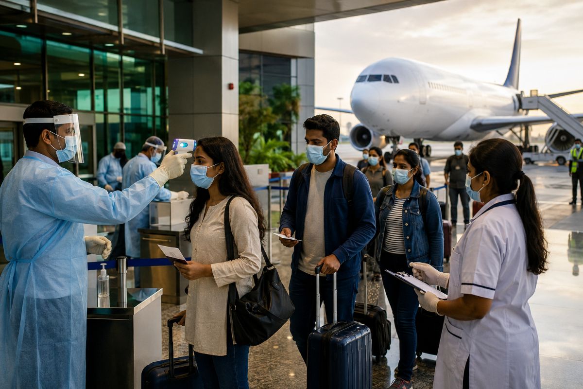India Enhances Aviation Health Measures with New Ebola Protocols for Flights from Uganda and DRC