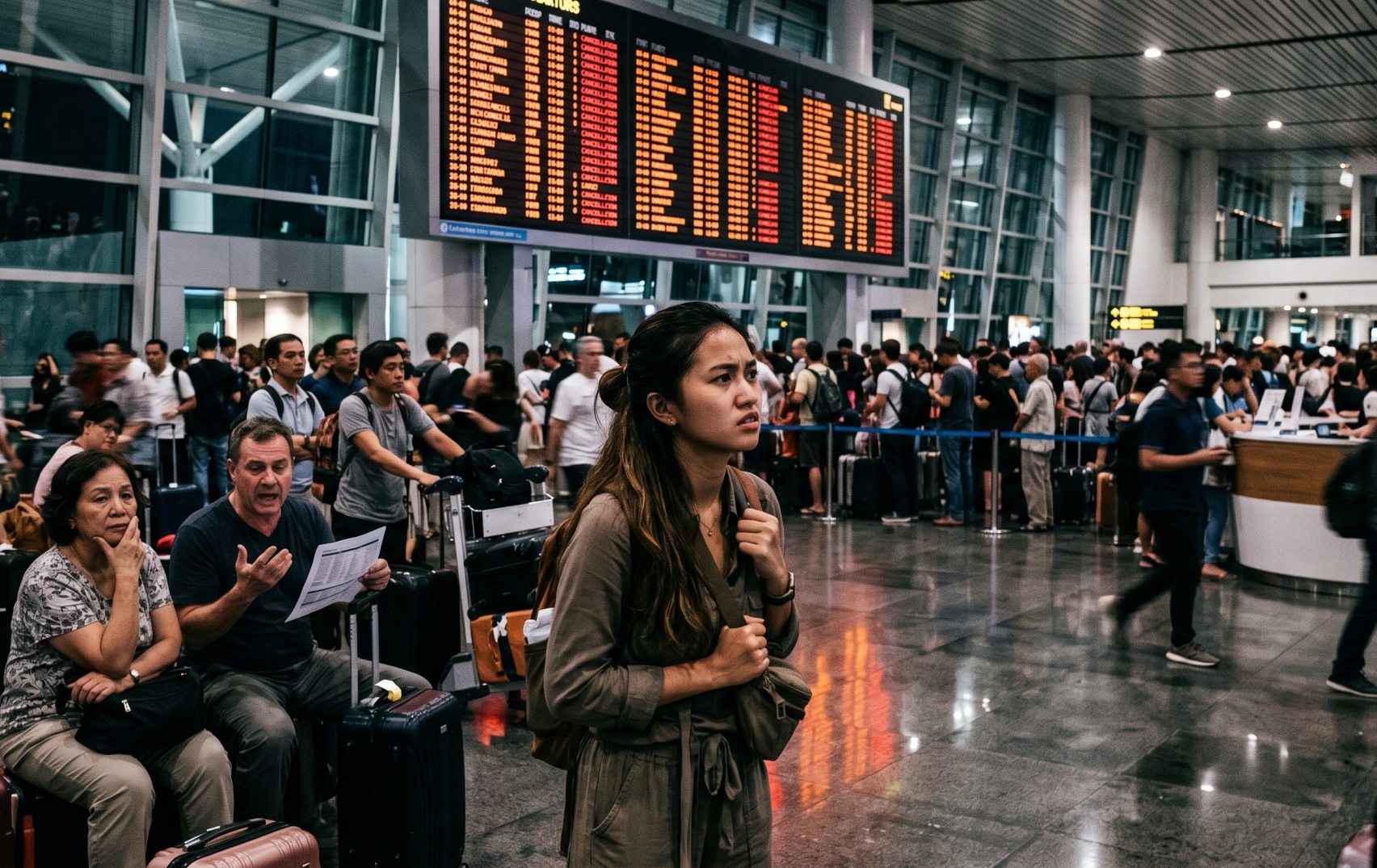 Travel Disruptions in Indonesia: Thousands Left Stranded Amid Massive Flight Cancellations and Delays