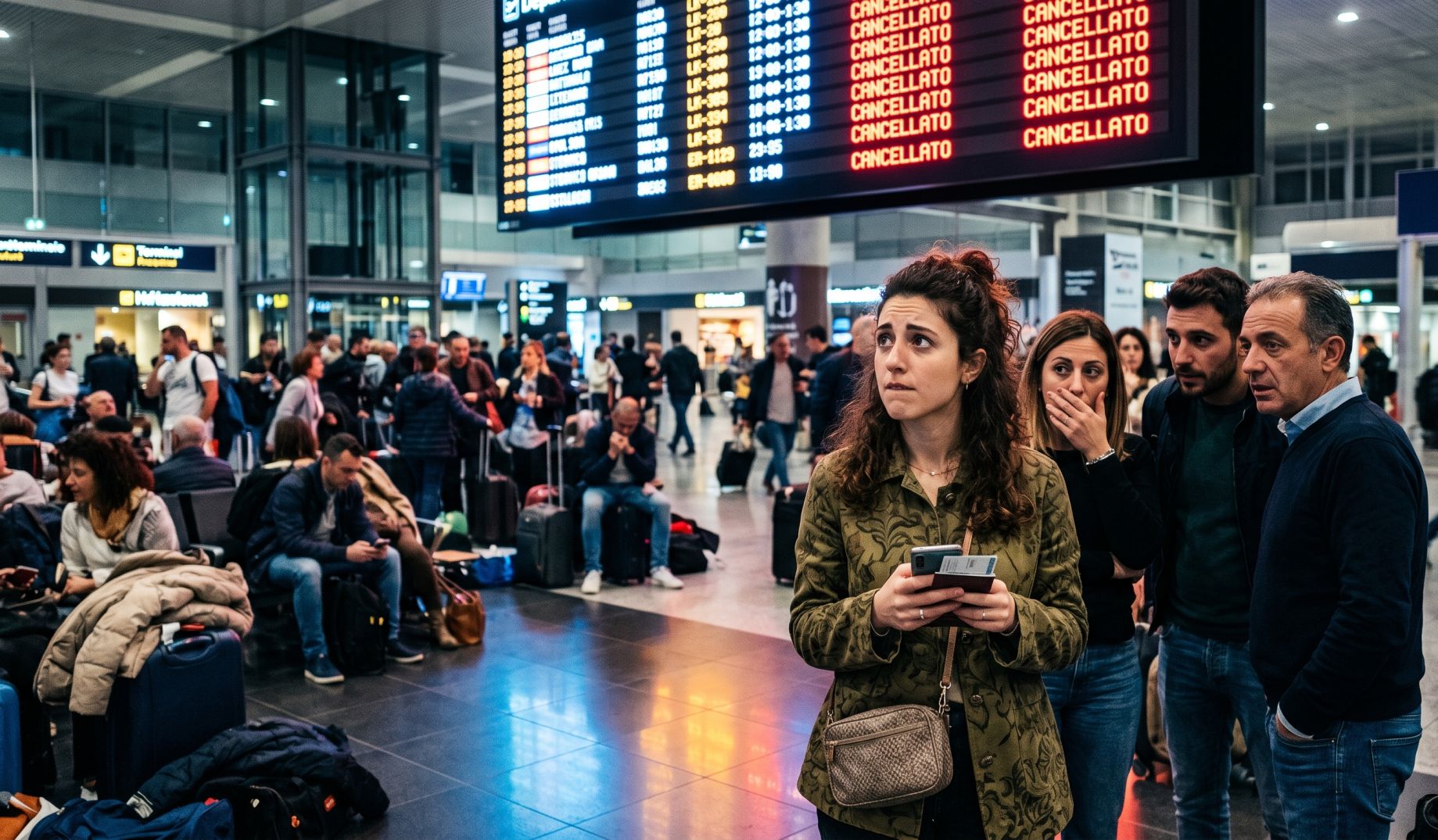 Major Flight Disruptions Across Italy: Ryanair, Iberia, easyJet, Wizz Air, and More Affected