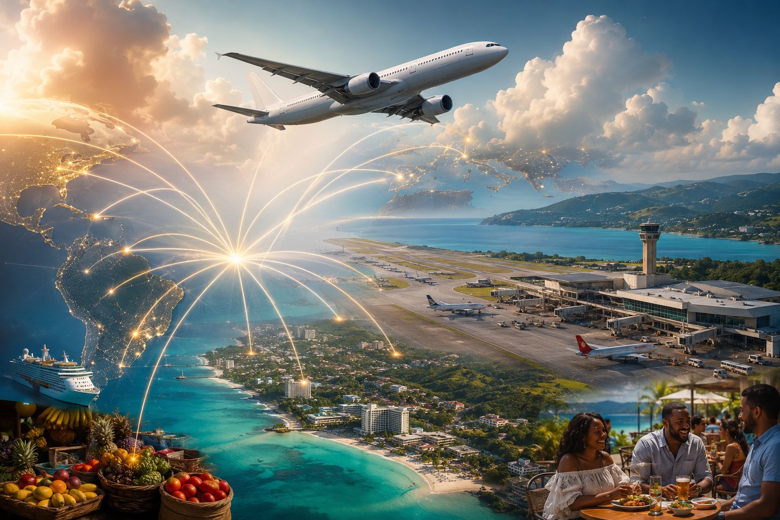 Jamaica Unveils Ambitious Tourism Strategy with $5 Billion Investment and Enhanced Air Connectivity